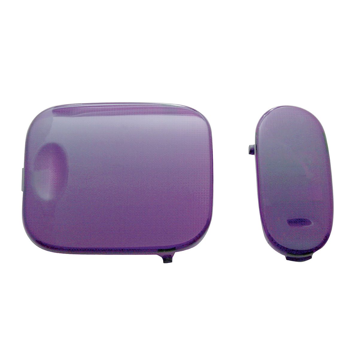 Dome Light Lens 2-Piece Set For 2006+ Freightliner Columbia And Coronado - Purple