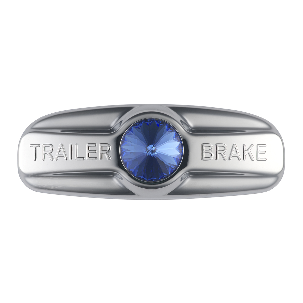 Trailer Brake Cover W/Crystal For Freightliner Century 1996-2011, Columbia 2001-2017- Blue Crystal - Thumbnail 6