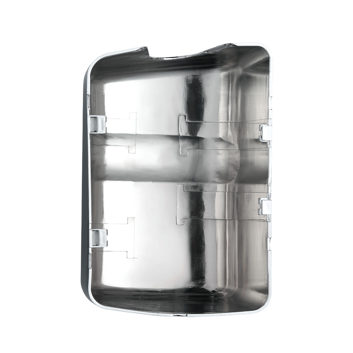 Chrome Plastic Bottom Mirror Post Cover For 2000-2010 International  9200I/9400I/9900I- Driver - Thumbnail 4