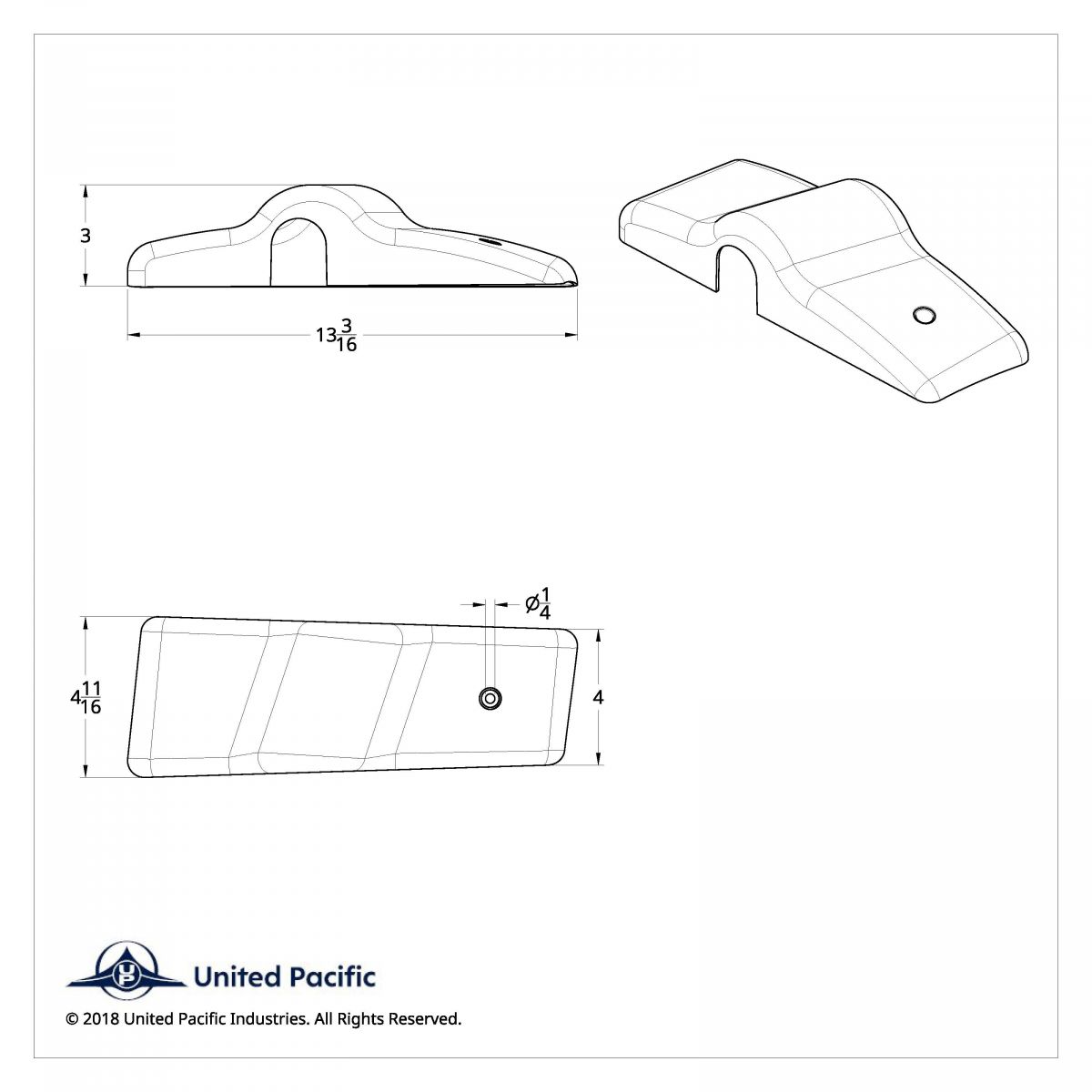 Chrome Plastic Bottom Mirror Post Cover For 1996-2010 Freightliner Century - Driver - Thumbnail 4