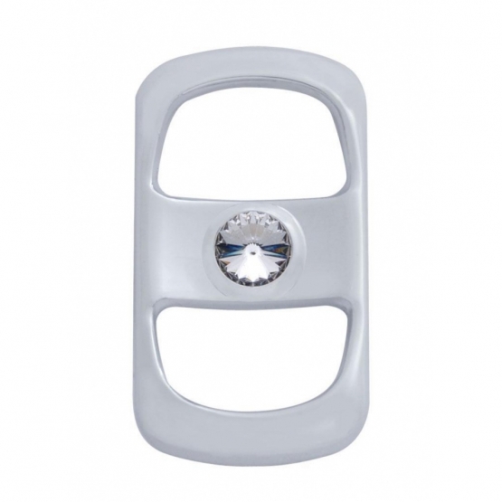 Rocker Switch Cover With Clear Crystal For Freightliner (3-Pack)