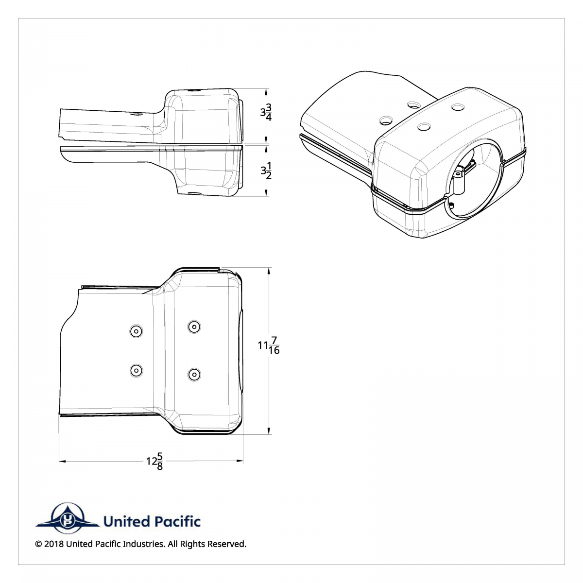 Chrome Plastic Steering Column Cover For 2007+ Coronado, 2007-2017 Columbia, And 2007-2011 Century - Thumbnail 5