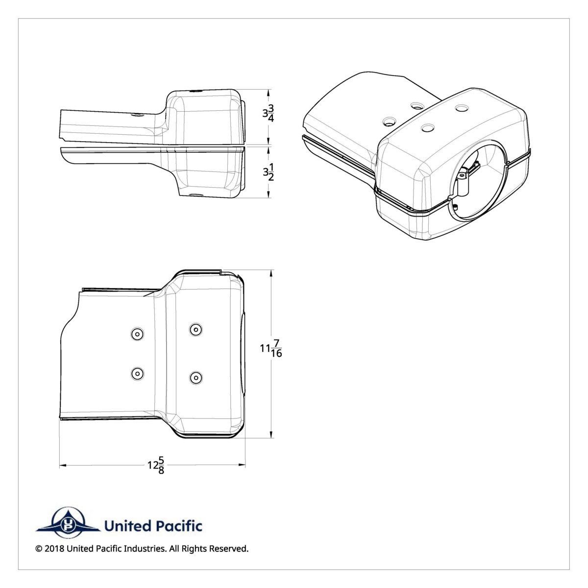 Chrome Plastic Steering Column Cover For 2007+ Coronado, 2007-2017 Columbia, And 2007-2011 Century - Thumbnail 6