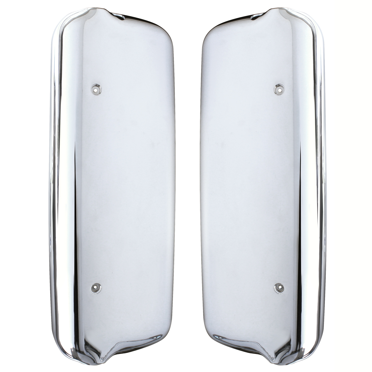 Chrome Mirror Cover Set For Freightliner Century (2005-2010) & Columbia (2005-2020) - Thumbnail 4