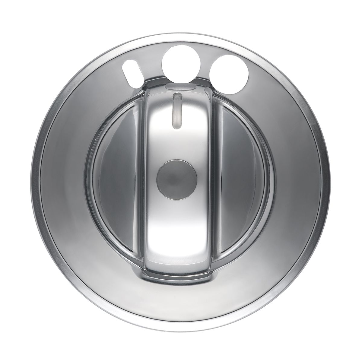 Chrome Plastic 2-Piece Headlight Switch Cover For 2008-2017 Freightliner Cascadia