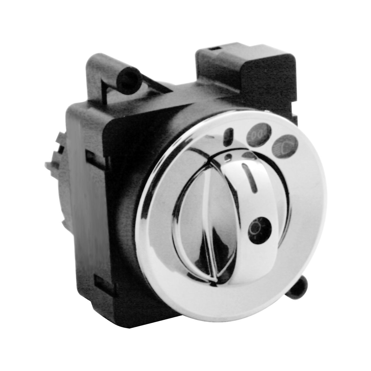 Chrome Plastic 2-Piece Headlight Switch Cover For 2008-2017 Freightliner Cascadia - Thumbnail 9