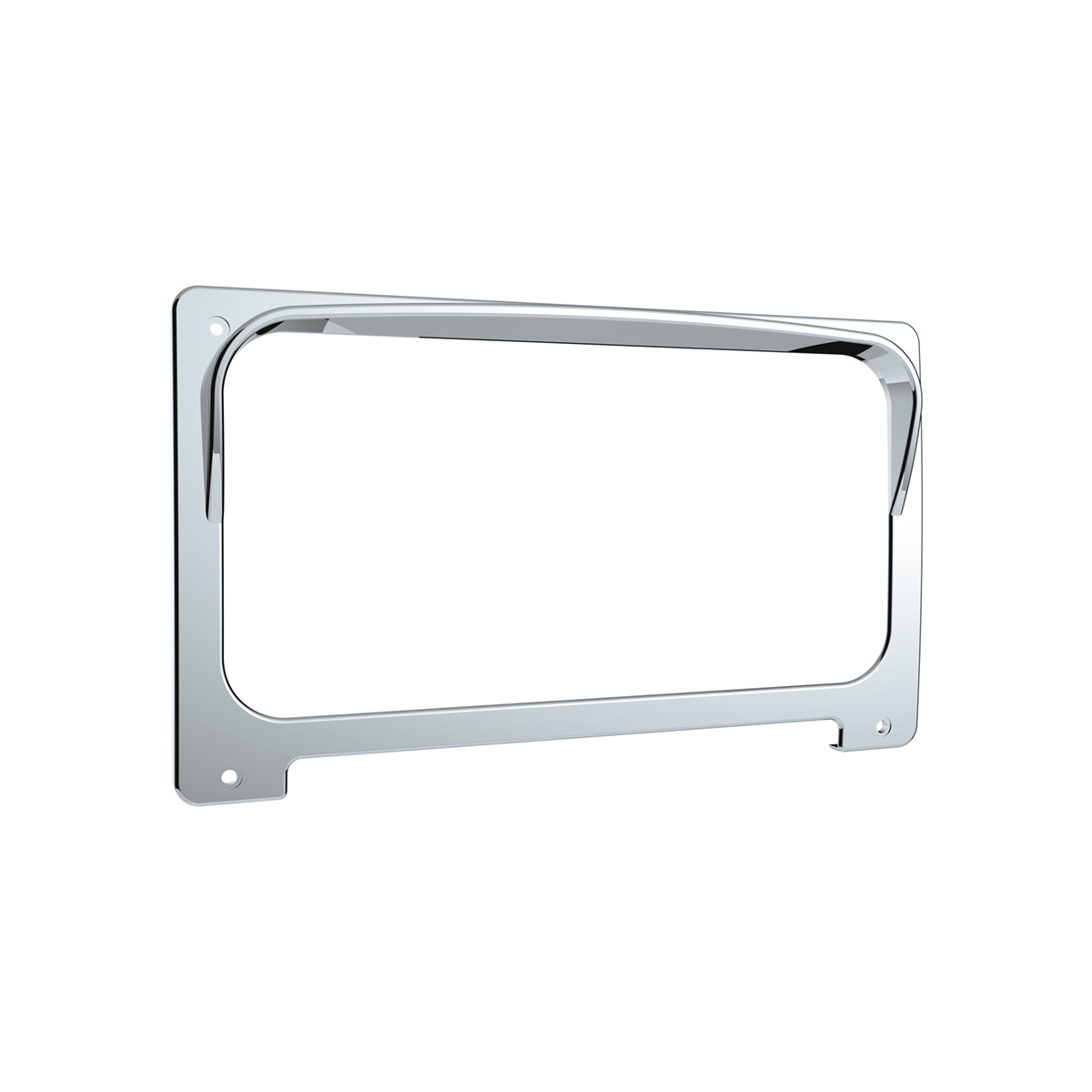 Chrome Plastic Center Gauge Cluster Bezel With Visor For 2001-2016 Freightliner Columbia - Thumbnail 2