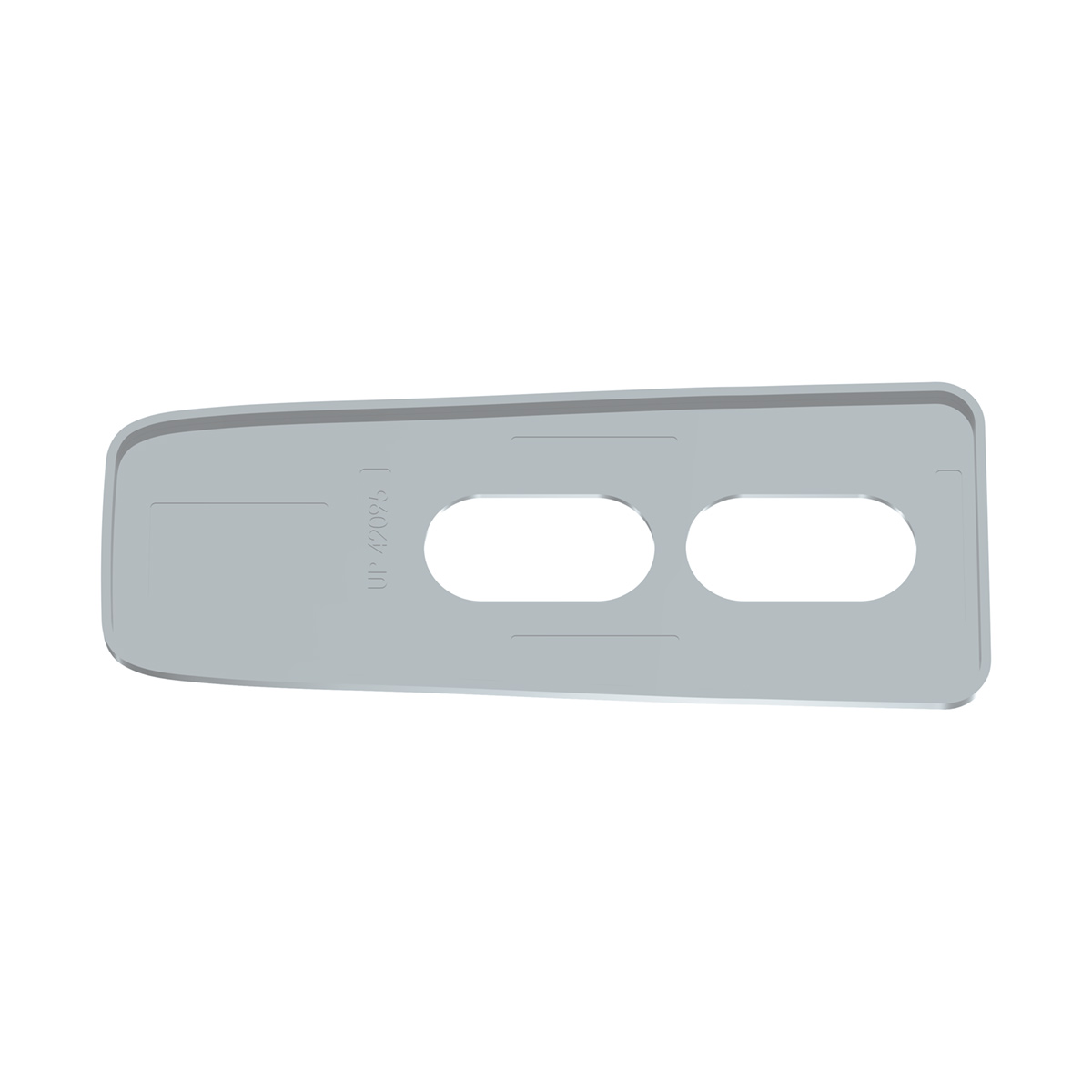 Chrome Window Switch Cover For 2008-2017 Freightliner Cascadia - Passenger - 2 Openings - Thumbnail 4