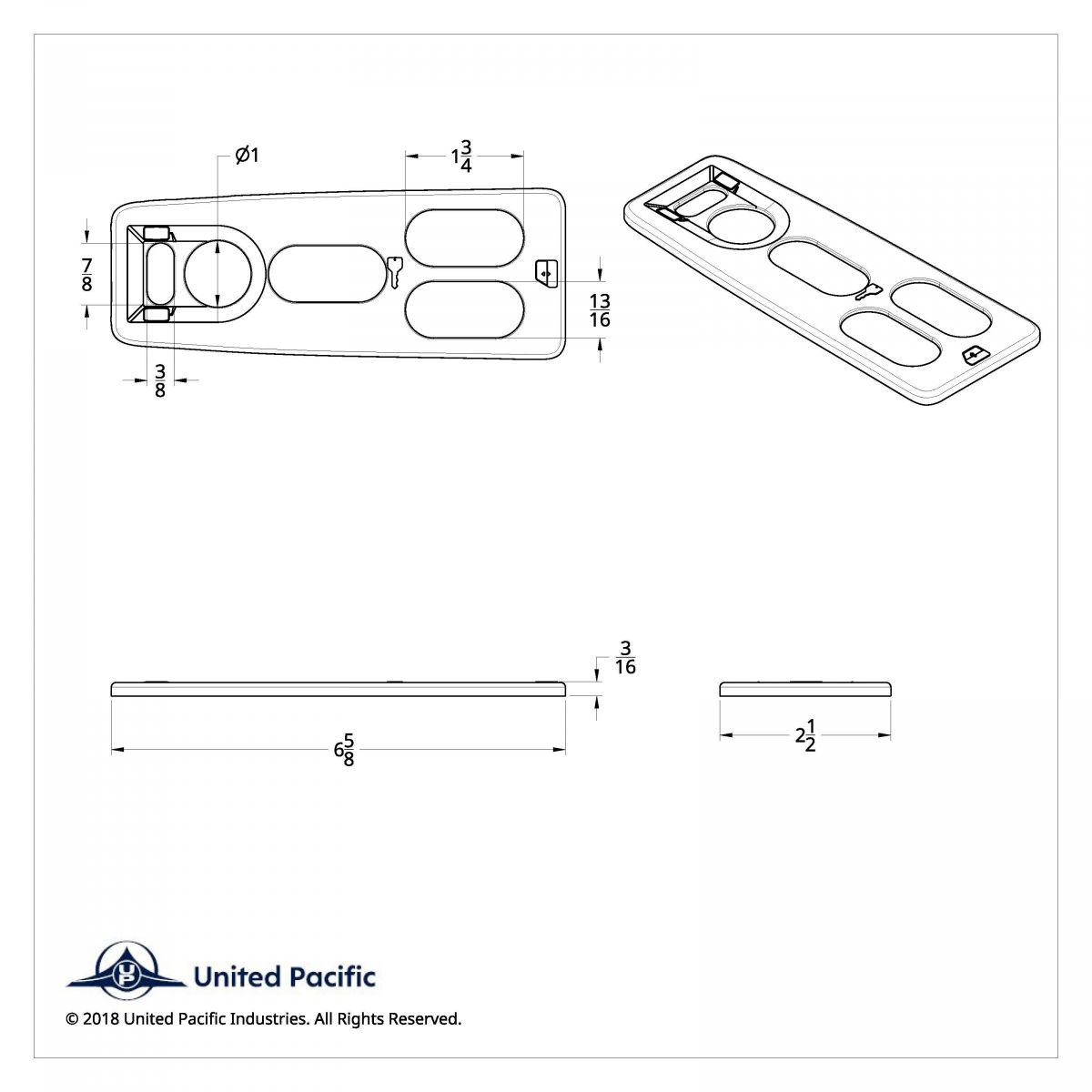 Chrome Window Switch Cover For 2008-2017 Freightliner Cascadia - Driver-5 Openings - Thumbnail 5