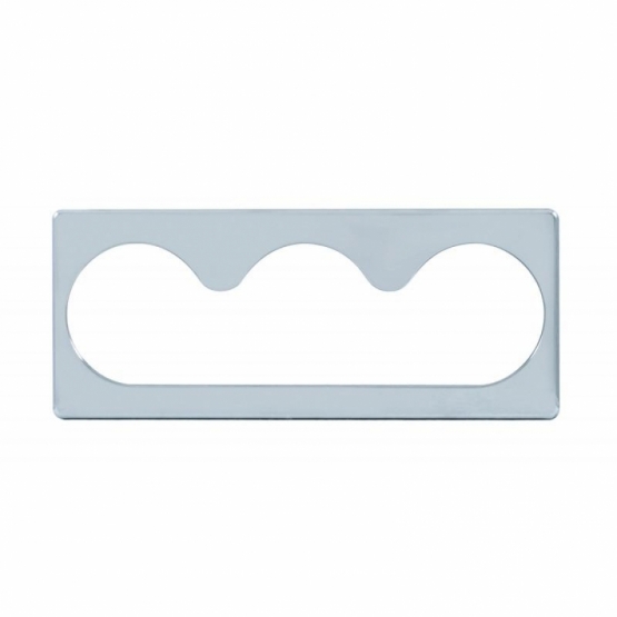 Chrome A/C Control Cover For International ProStar (2008-2019), 9900/9400/9200 (2000-2010)