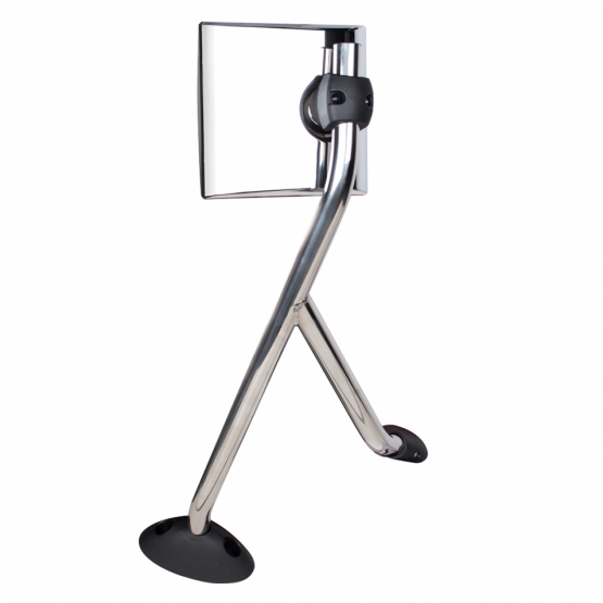 Chrome Hood Mirror Assembly For 2006-2017 International Prostar - Passenger