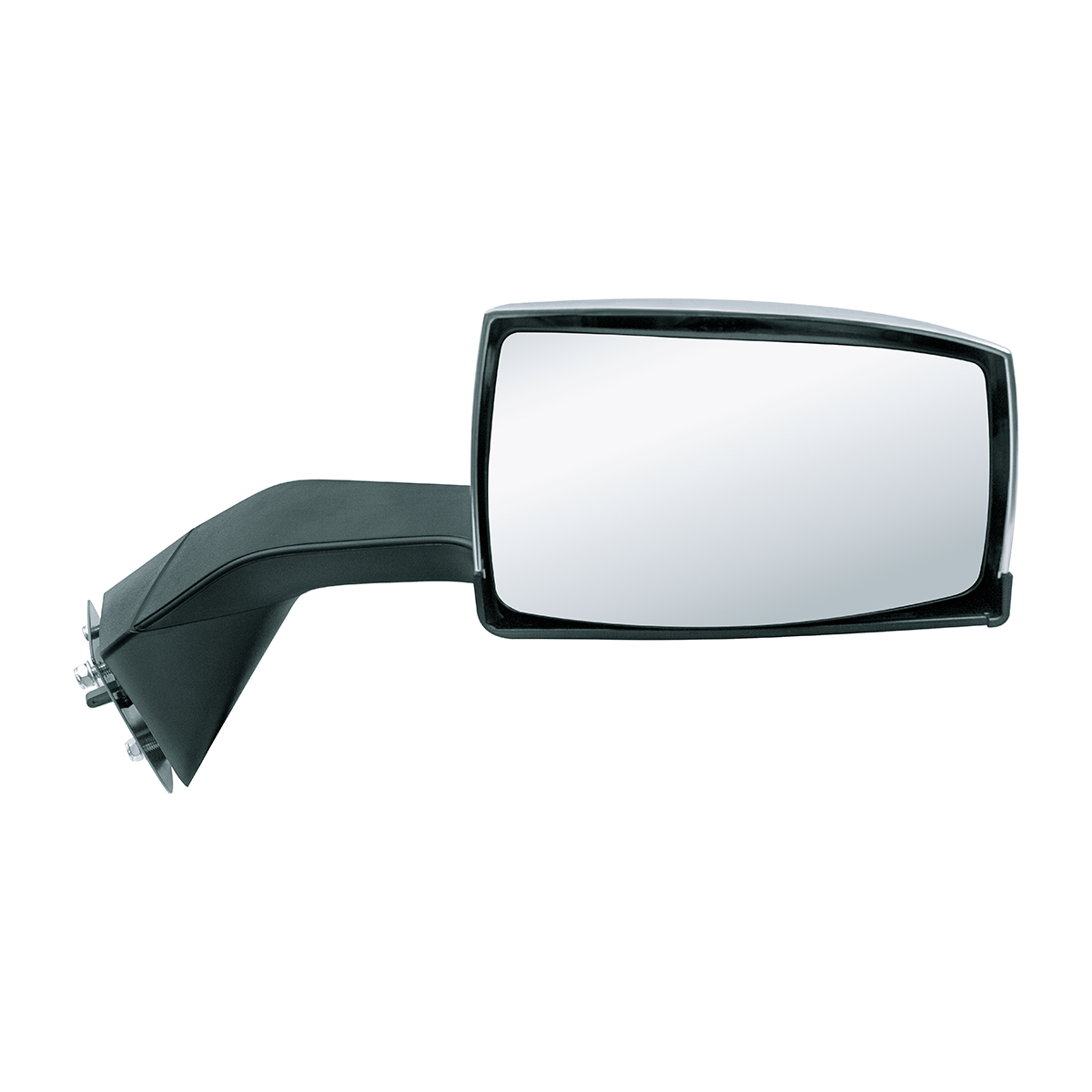 Chrome Hood Mirror Assembly With Sequential LED Turn Signal For 2004-2017 Volvo VNL-Passenger - Thumbnail 3
