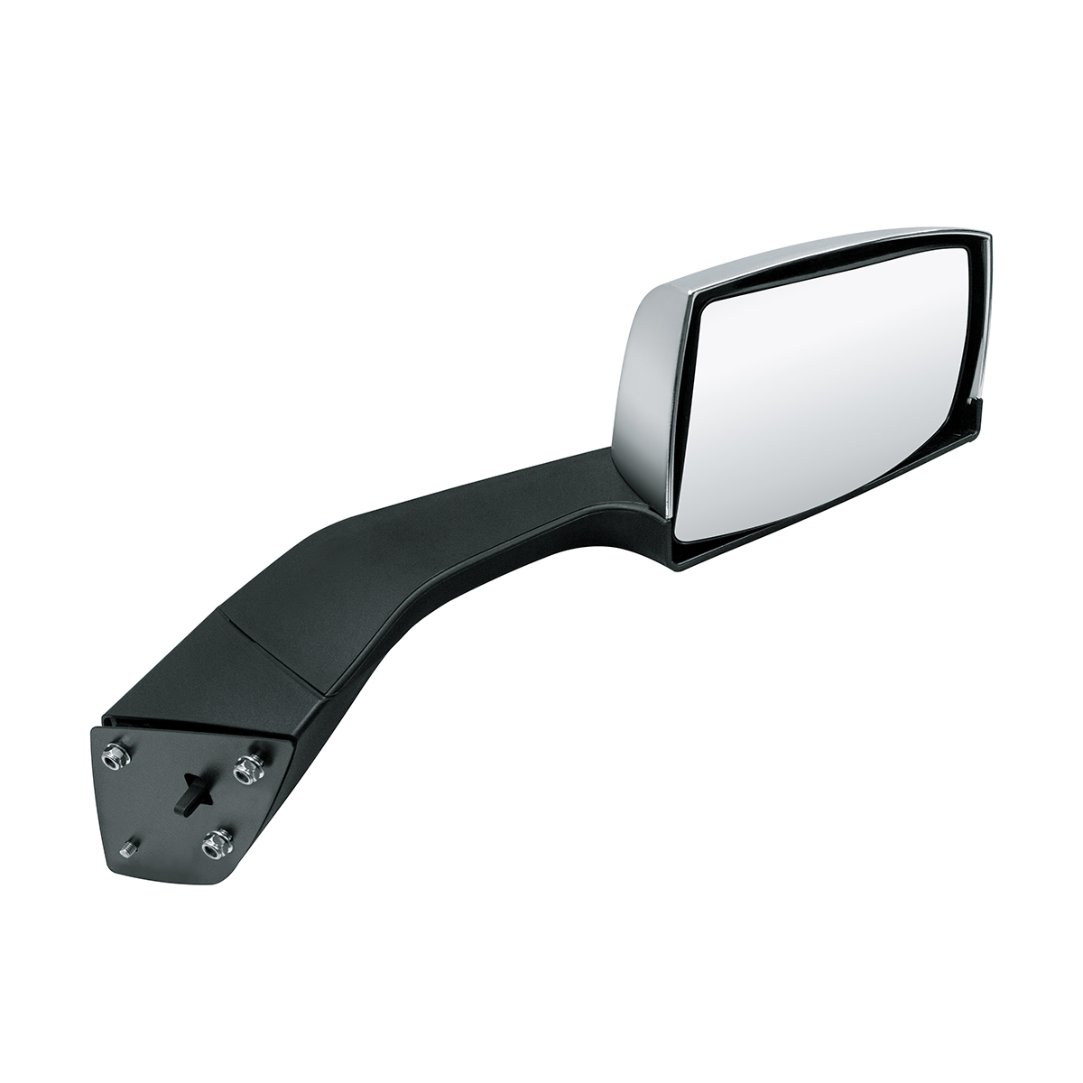 Chrome Hood Mirror Assembly With Sequential LED Turn Signal For 2004-2017 Volvo VNL-Passenger - Thumbnail 4