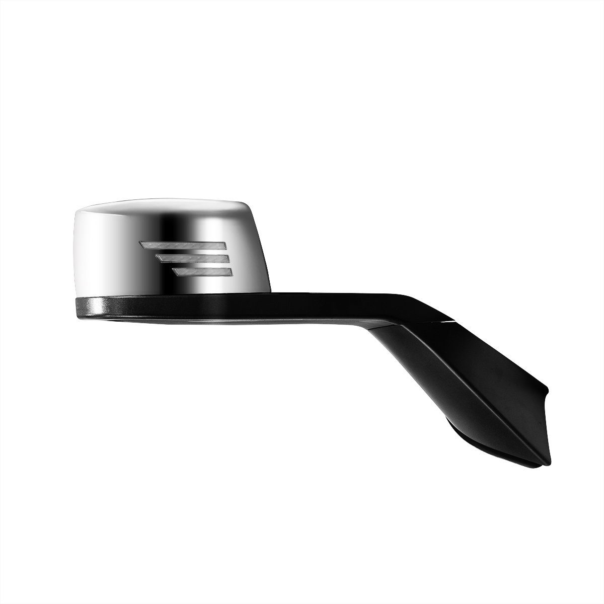 Chrome Hood Mirror Assembly With Sequential LED Turn Signal For 2018-2024 Volvo VNL - Passenger - Thumbnail 3