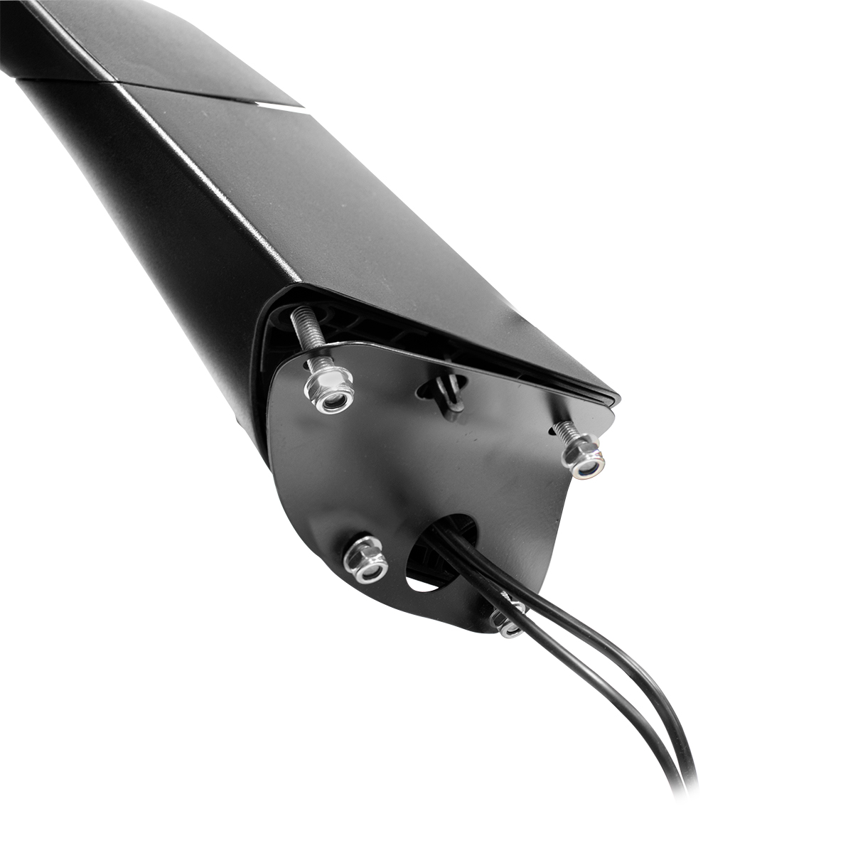 Chrome Hood Mirror Assembly With Sequential LED Turn Signal For 2018-2024 Volvo VNL - Passenger - Thumbnail 4