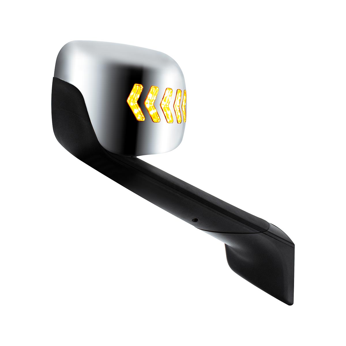 Hood Mirror Assembly W/LED Lights On Mirror Cover & Glass For 2018-2025 Cascadia - Heated/Passenger - Thumbnail 3