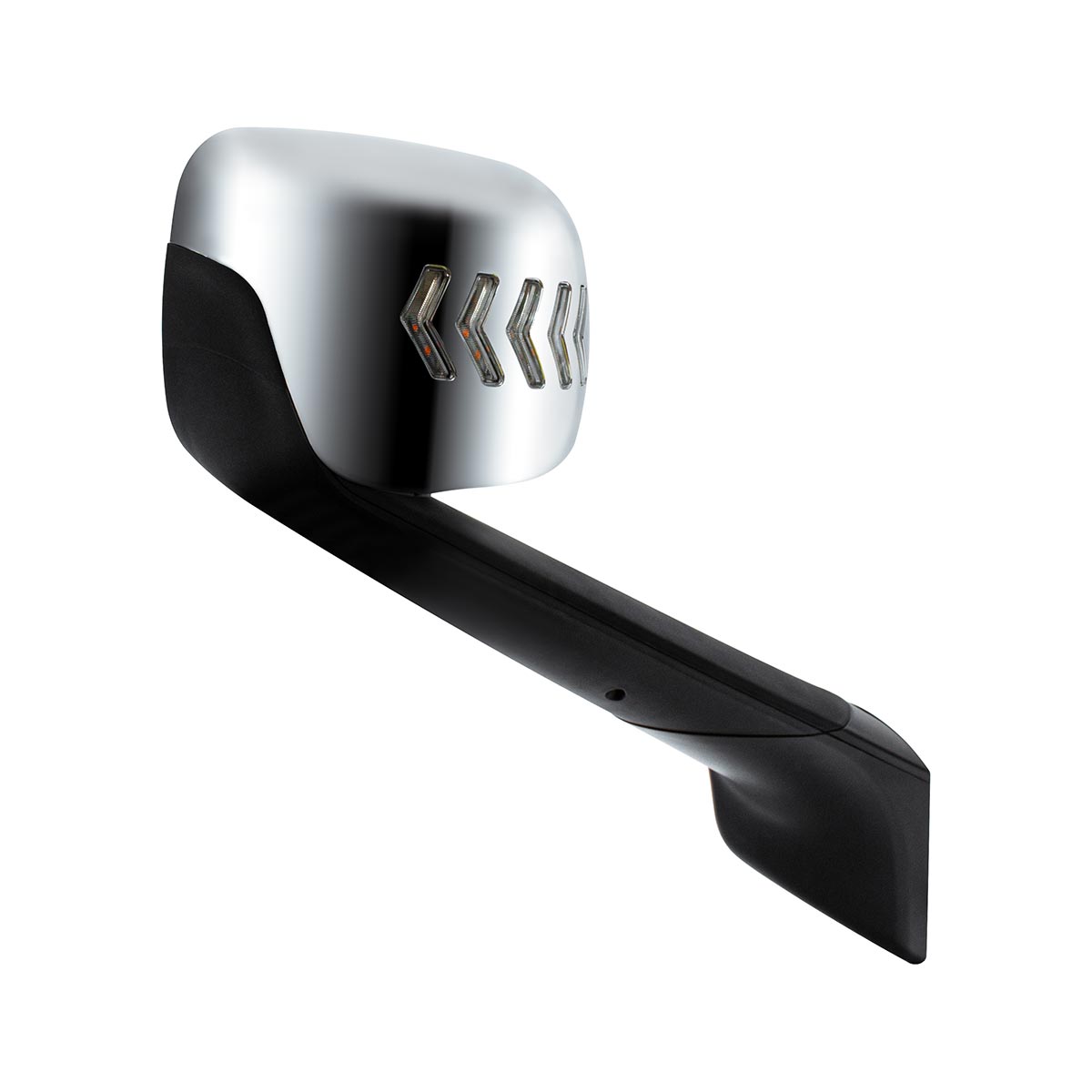 Hood Mirror Assembly W/LED Lights On Mirror Cover & Glass For 2018-2025 Cascadia - Heated/Passenger - Thumbnail 4