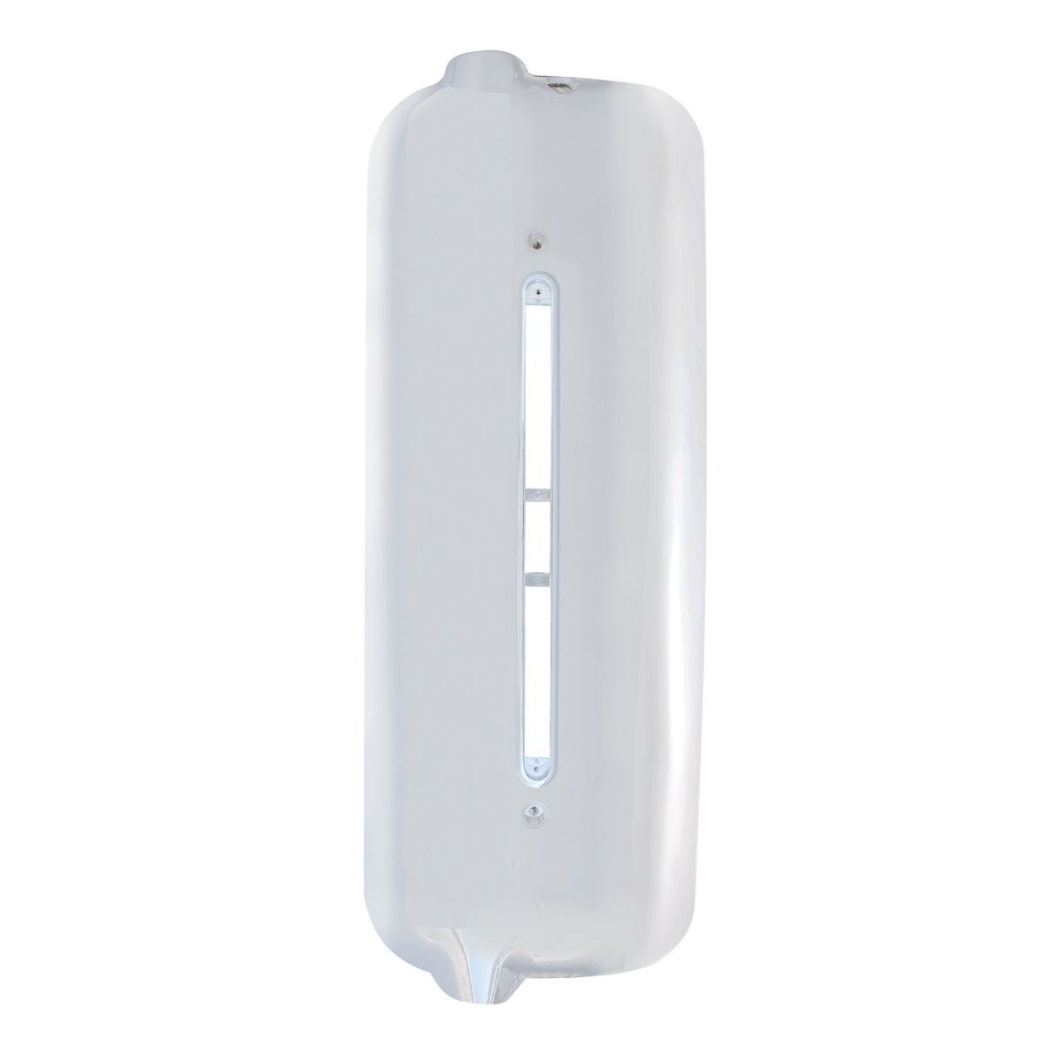 Chrome Plastic Mirror Cover With LED Cutout For 2005 & Older Freightliner Century - Driver