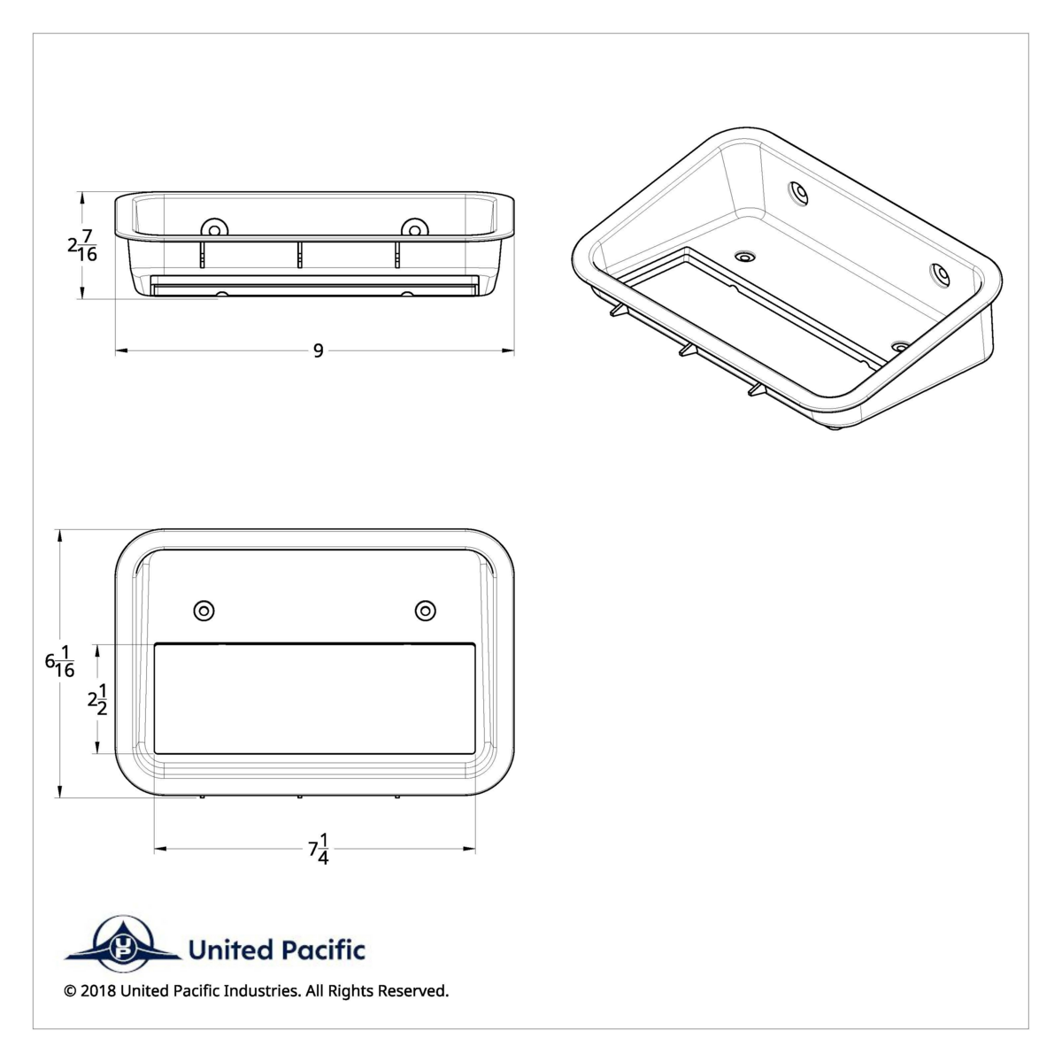 Overhead CB Radio Trim For 2008-2017 Freightliner Cascadia - Thumbnail 8