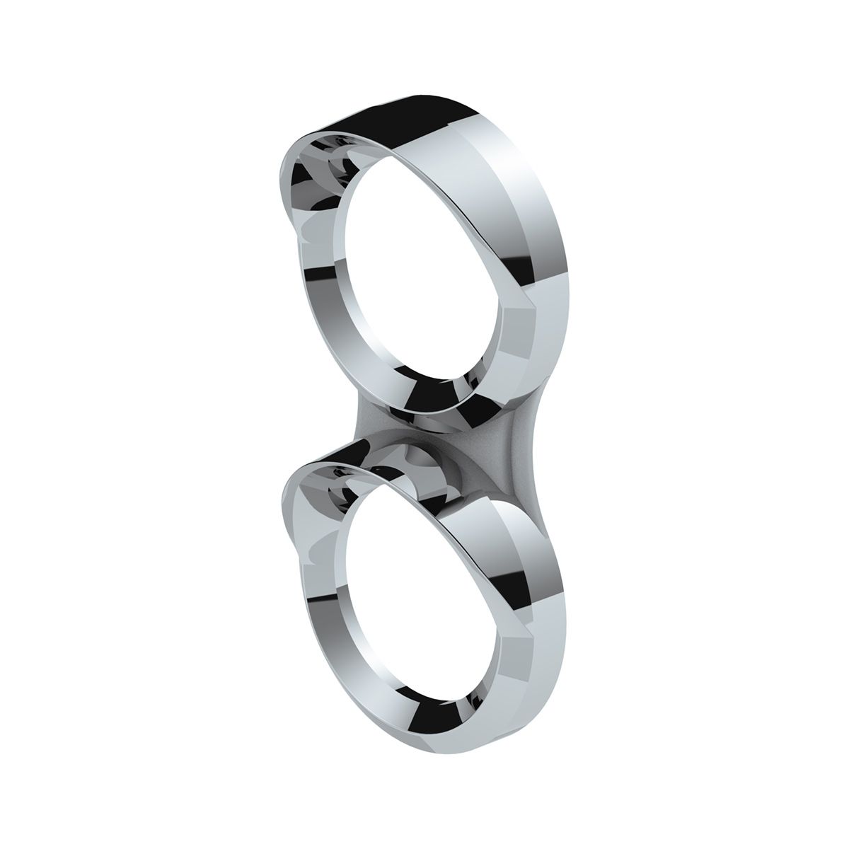 Small 2 Gauge Cluster Bezel With Visors For 2008-2017 Freightliner Cascadia - Vertical