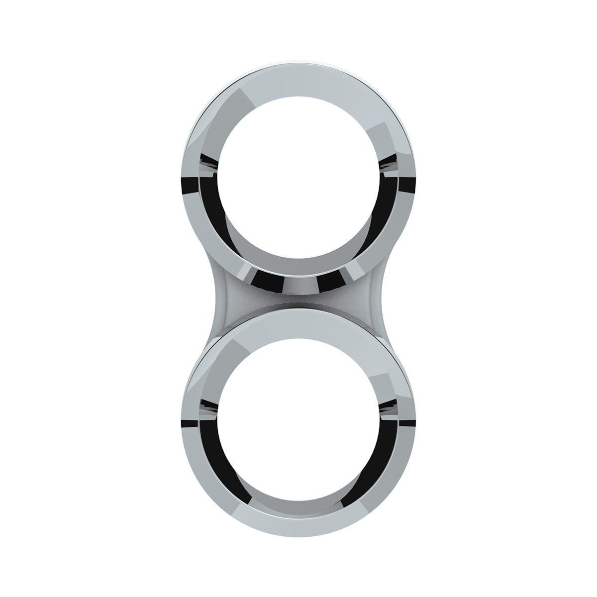 Small 2 Gauge Cluster Bezel With Visors For 2008-2017 Freightliner Cascadia - Vertical - Thumbnail 2