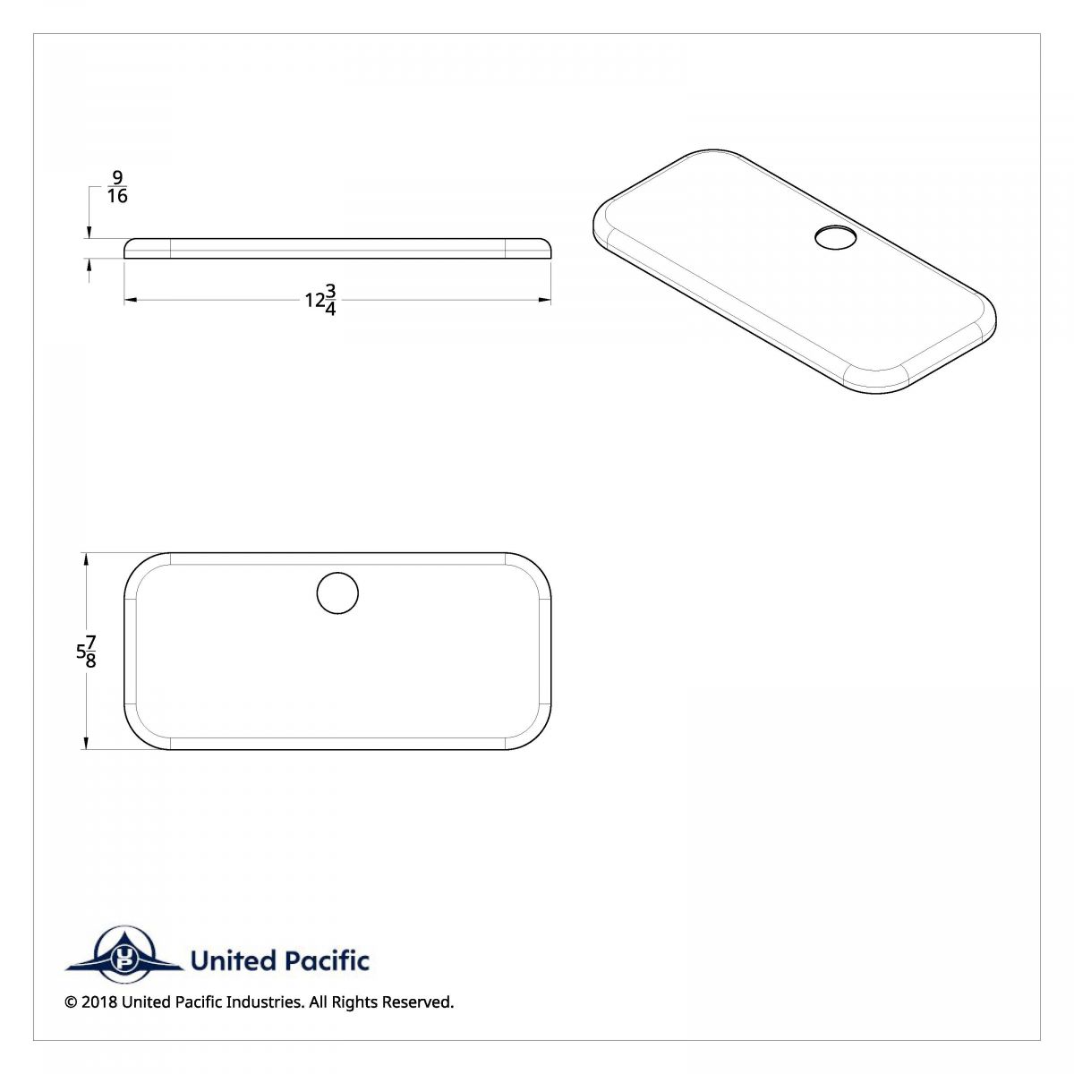 Chrome Plastic Upper Side Storage Door Cover For 2007-2018 Freightliner Cascadia - Thumbnail 5