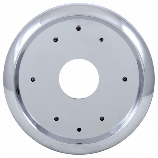 Chrome Front Bumper Light Adapter For Freightliner Columbia (Bulk)