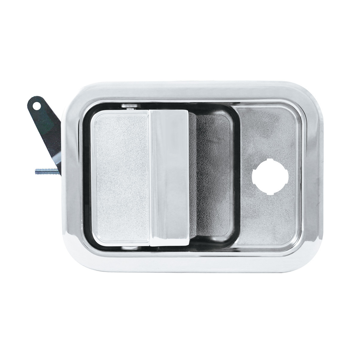 Exterior Door Handle With 7/8" Lock Cutout For 1996-2002 Freightliner Columbia & Century - Driver - Thumbnail 3