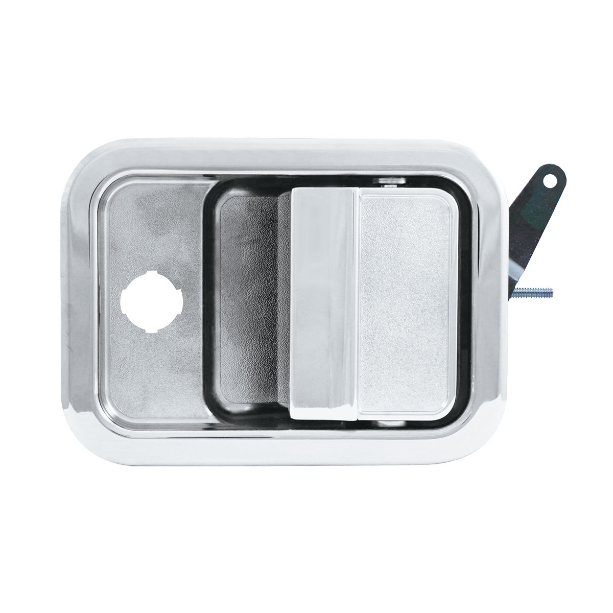 Exterior Door Handle With 7/8" Lock Cutout For 1996-2002 Freightliner Columbia & Century - Passenger - Thumbnail 3