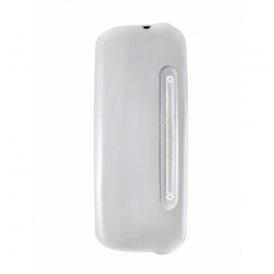 Mirror Cover With 24 Amber LED 12" GloLight For 2005+ Freightliner Century/Columbia- Passenger-Clear Lens - Thumbnail 2