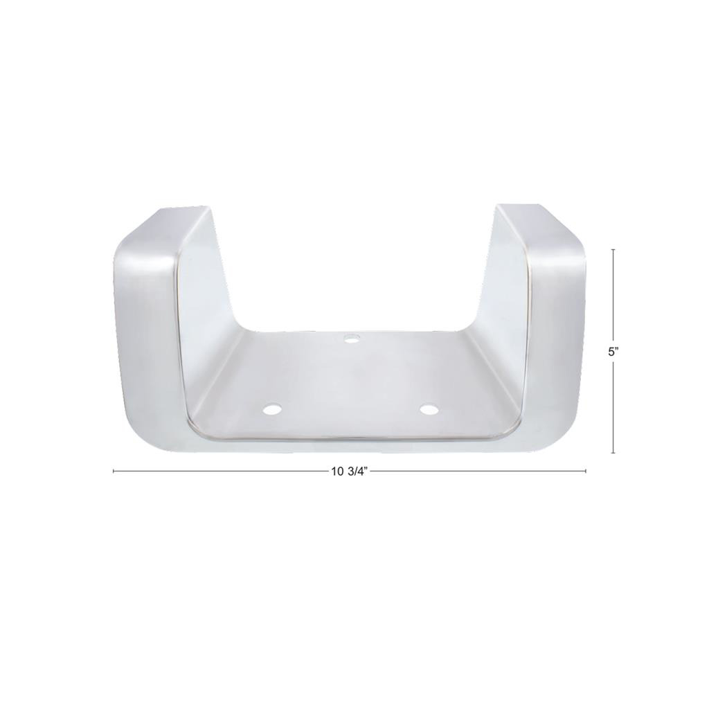 Chrome Fuel Tank Trim For 2008-2017 Freightliner Cascadia - Driver - Thumbnail 7