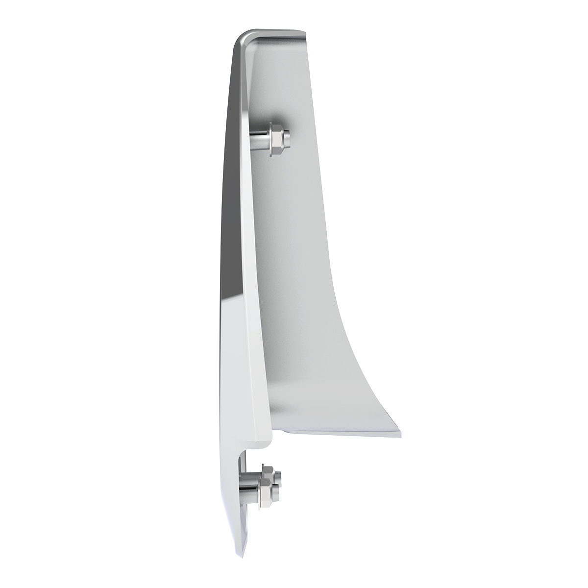 Chrome Plastic Fuel Tank Fairing Trim For 2018-2025 Freightliner Cascadia - Thumbnail 4