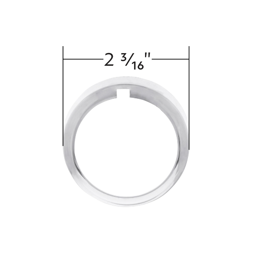 Chrome Plastic A/C Control 6-Piece Dial Covers For 2018-2025 Freightliner Cascadia - Thumbnail 13