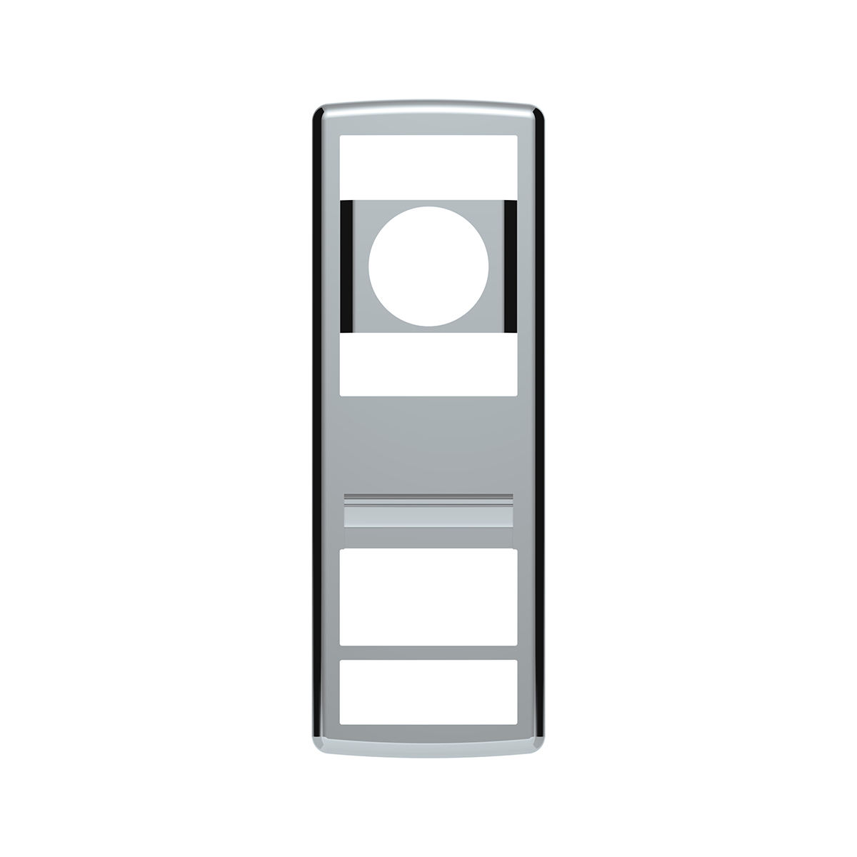 Chrome Door Switch Cover With Power Windows/Mirrors/Door Locks For 2018-2025 Freightliner Cascadia - Driver - Thumbnail 2