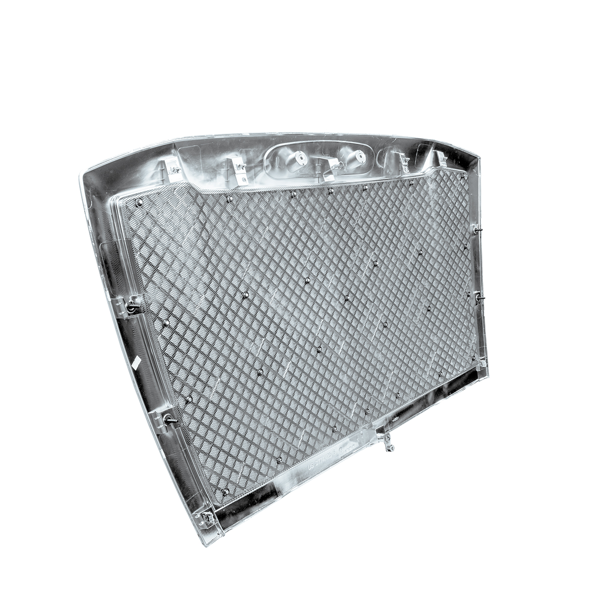 Mesh Grille For 2018-2024 Freightliner Cascadia-Chrome - Thumbnail 4