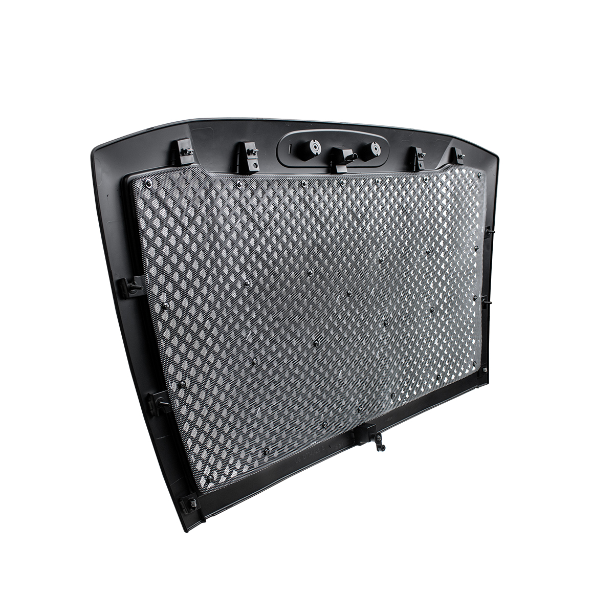 Mesh Grille For 2018-2024 Freightliner Cascadia-Black - Thumbnail 4