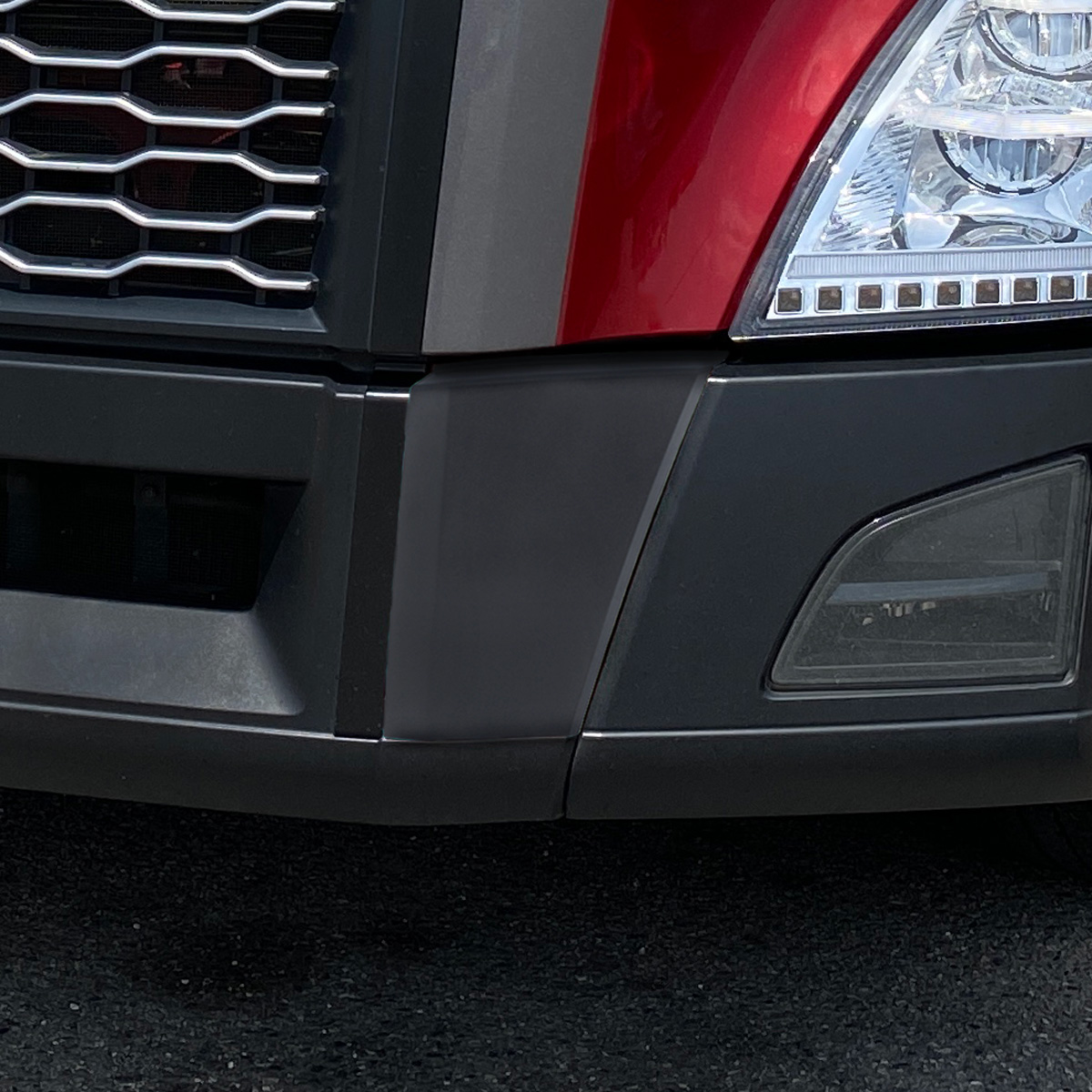 ABS Tow Hook Cover For 2018-2024 Volvo VNL - Driver - Thumbnail 4