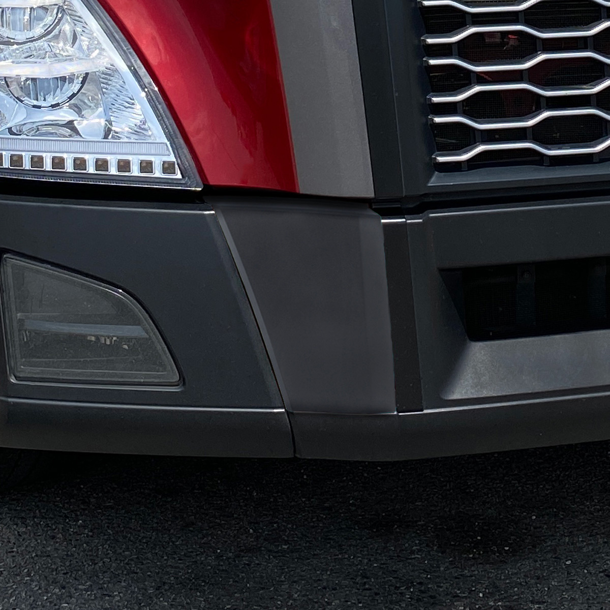 ABS Tow Hook Cover For 2018-2024 Volvo VNL - Passenger - Thumbnail 4