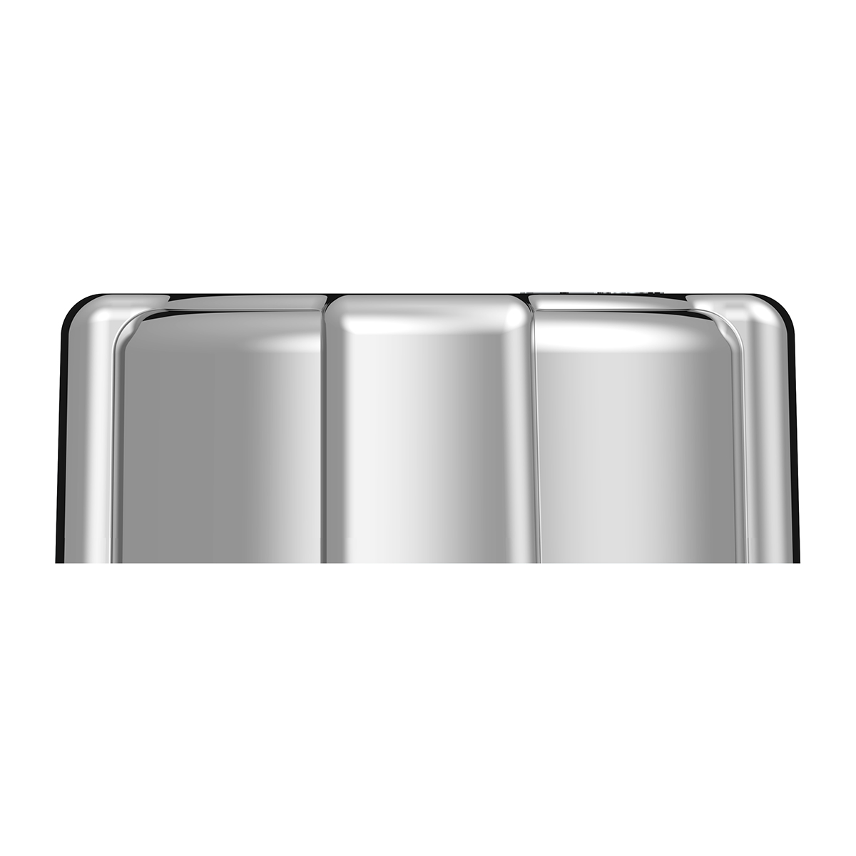 Chrome Plastic Fuel Cap Cover For Freightliner - Locking - Thumbnail 3
