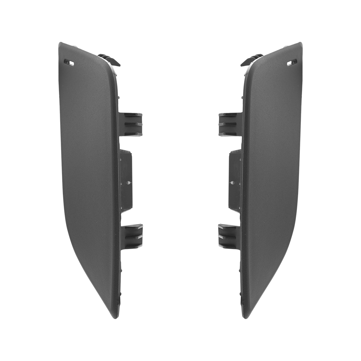 Black Tow Hook Access Covers For 2018-2024 Freightliner Cascadia (Pair) - Thumbnail 4