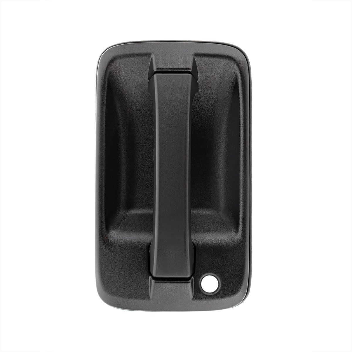 Black Plastic Exterior Door Handle For 2008-2017 Isuzu NPR - Driver