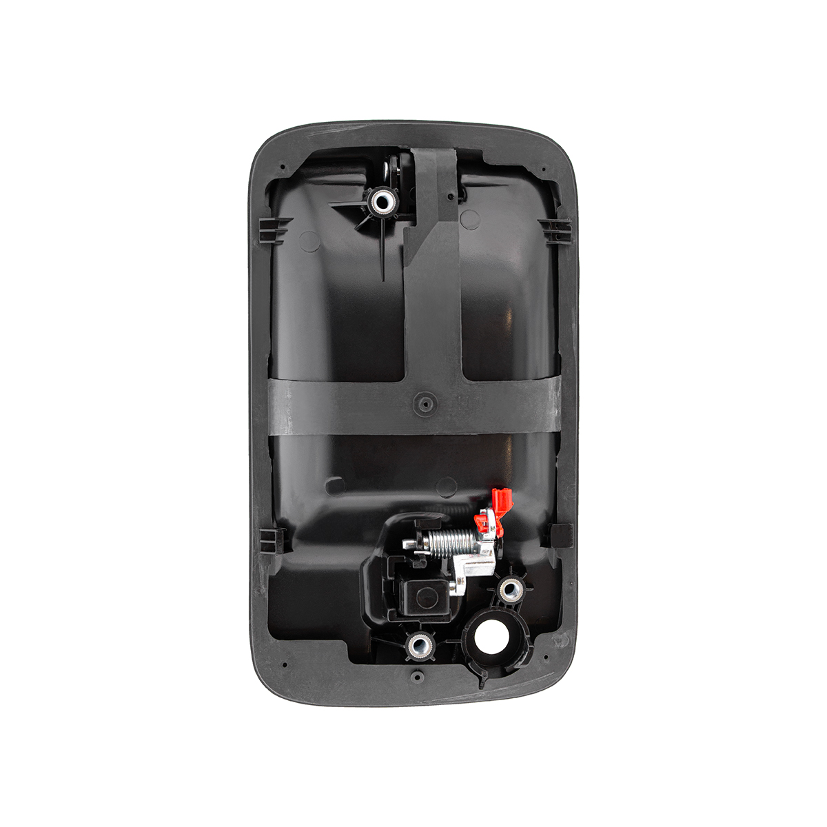 Black Plastic Exterior Door Handle For 2008-2017 Isuzu NPR - Passenger - Thumbnail 4