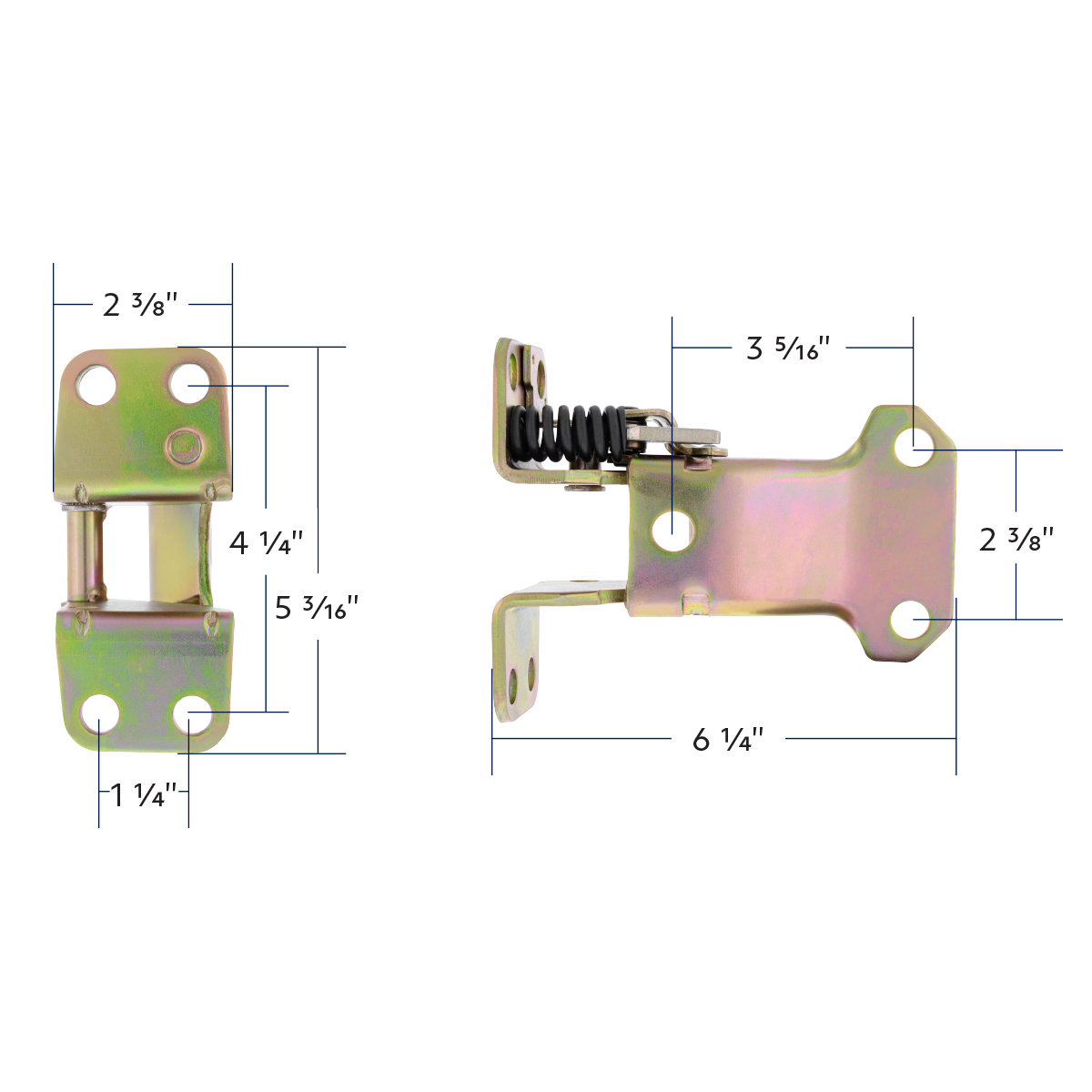 Steel Upper Door Hinge For 1985-1993 Isuzu NPR/NHR/NKR (Bulk) - Thumbnail 8