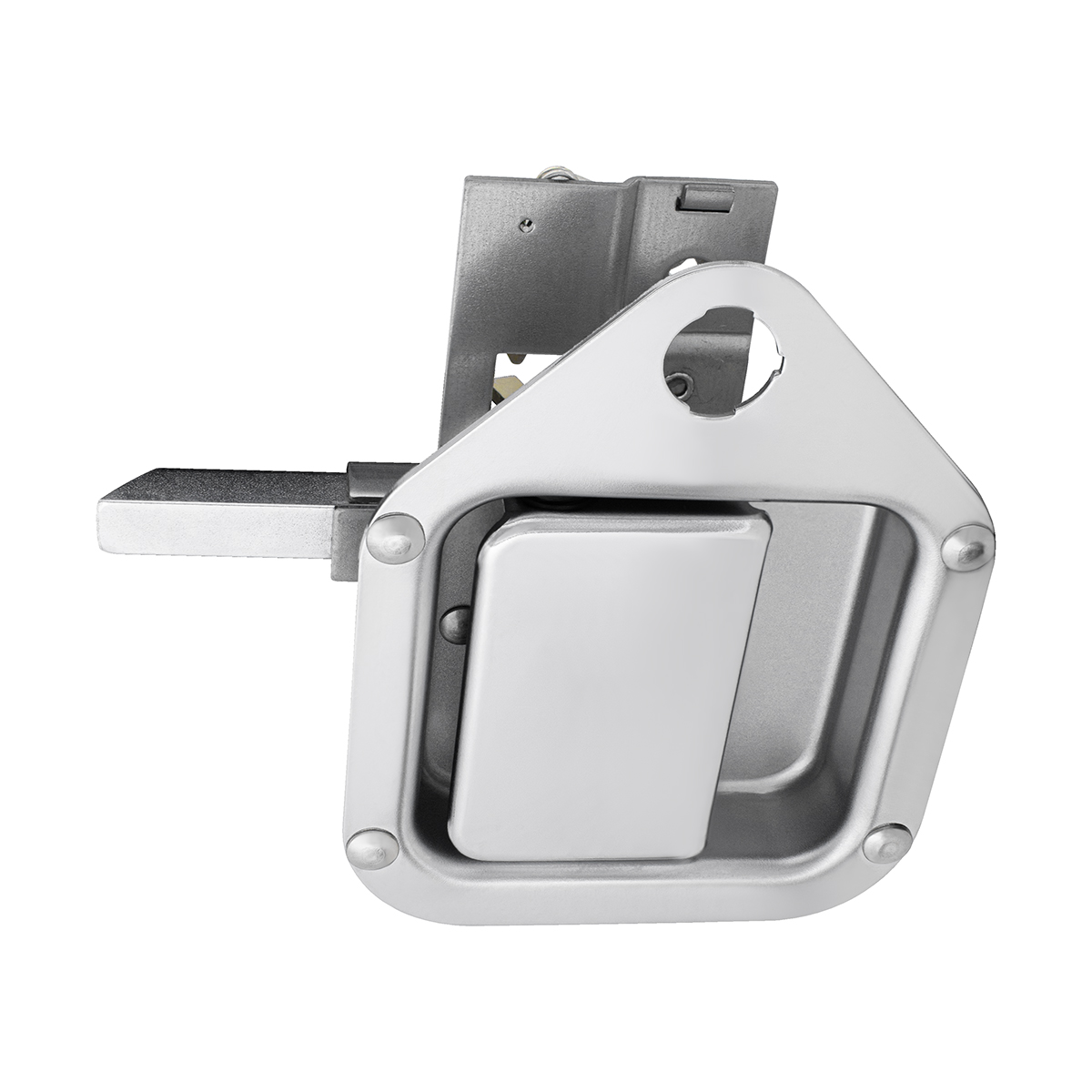 Exterior Sleeper Storage Door Handle For Kenworth W900/T800 (2004-2015), Long Striker - Passenger (Bulk) - Thumbnail 2