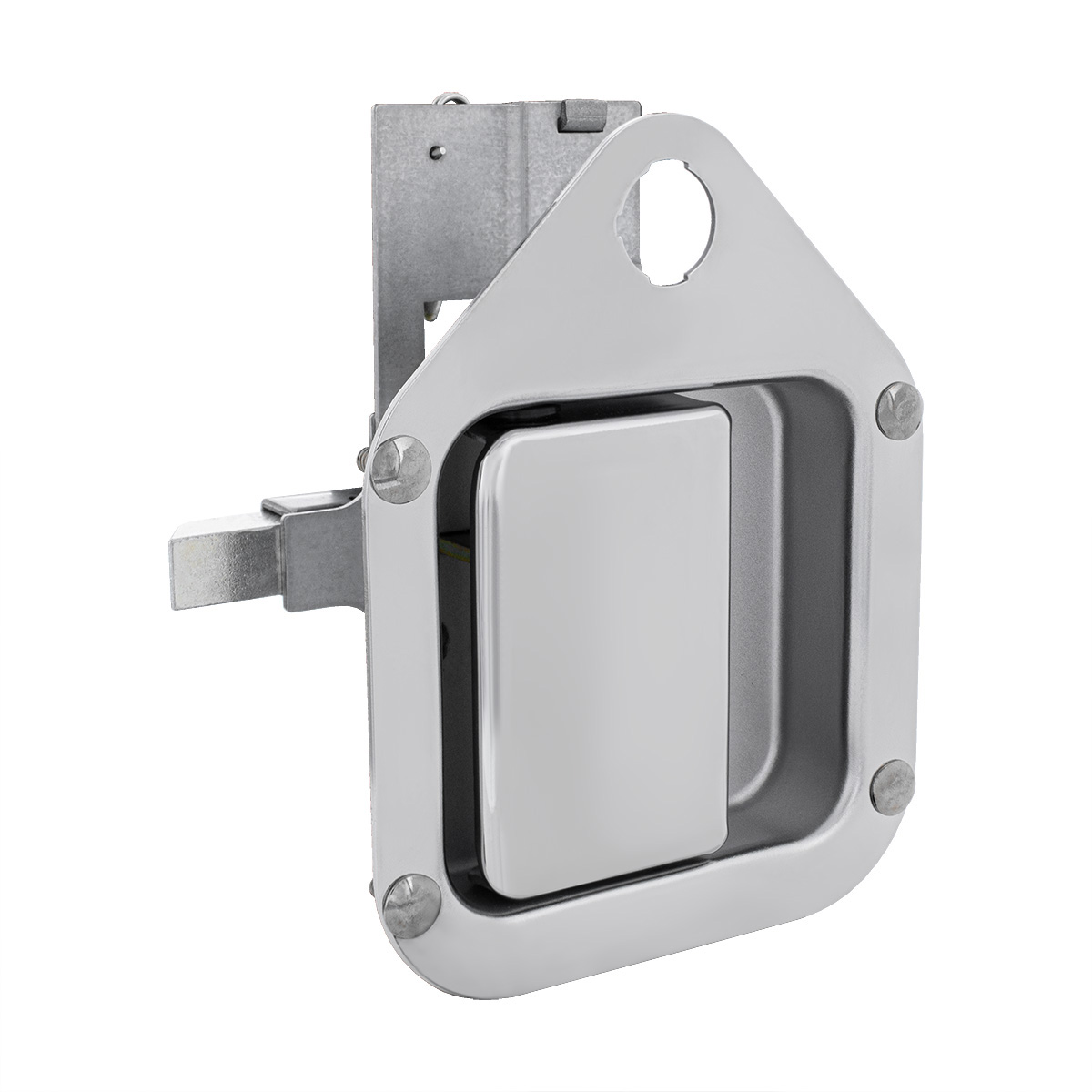 Exterior Sleeper Storage Door Handle For Kenworth W900/T800 (2004-2015), Short Striker - Passenger - Thumbnail 2