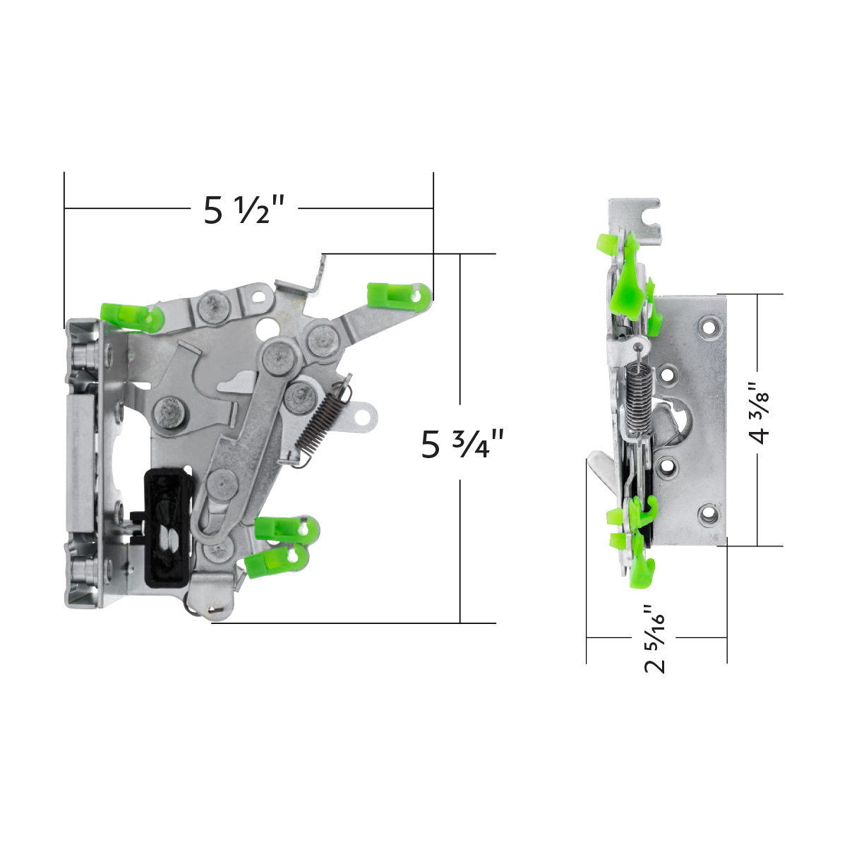 Door Latch Assembly For Peterbilt 389 (2008-2023) And 386 (2006-2016) - Driver - Thumbnail 7