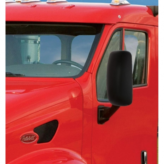 Black Heated Mirror Assembly For Peterbilt 387/587 & Kenworth T2000/T700 - Driver - Thumbnail 3