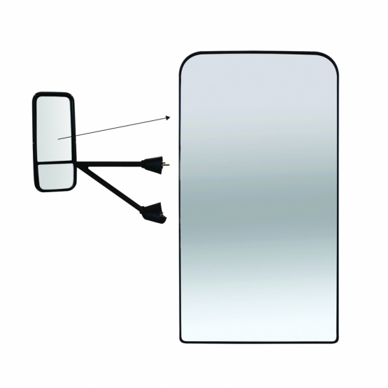 Kenworth T600/T660/T800 Series Mirror Only (Main) - Heated - Thumbnail 5