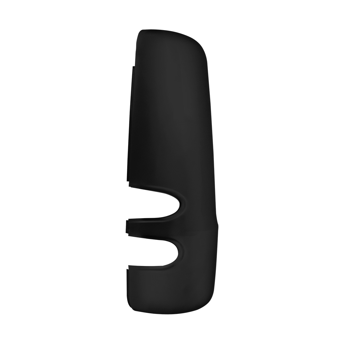 Matte Black Mirror Cover For 2013-2025 Kenworth T680-Driver - Thumbnail 3