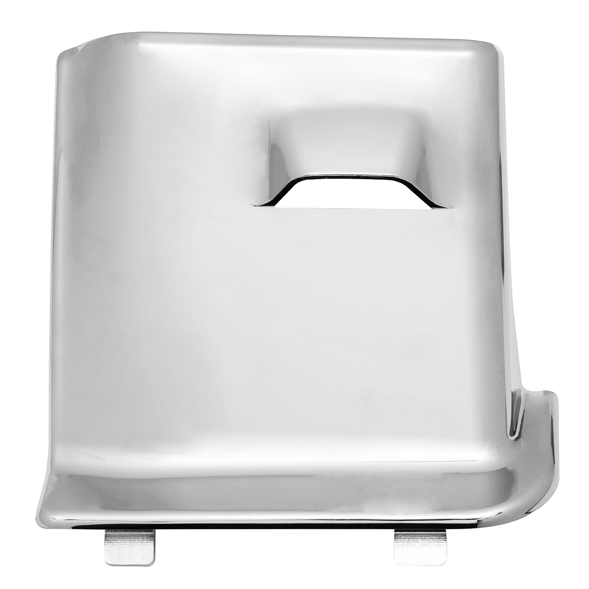 Chrome Fuse Compartment Access Cover For Kenworth T680 - Thumbnail 2